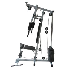 Cиловой комплекс позволяет выполнять упражнения на различные группы мышц: жим от груди, баттерфляй, верхняя и нижняя тяги, пресс - спина, разгибание ног.
В комплекте весовой стек массой 45 кг: 9 пластин по 4,5 кг и верхняя пластина 5 кг.