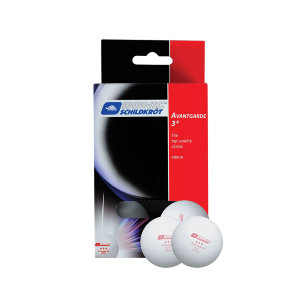 Мячики для н/тенниса DONIC AVANTGARDE 3 (6 шт,белый)
