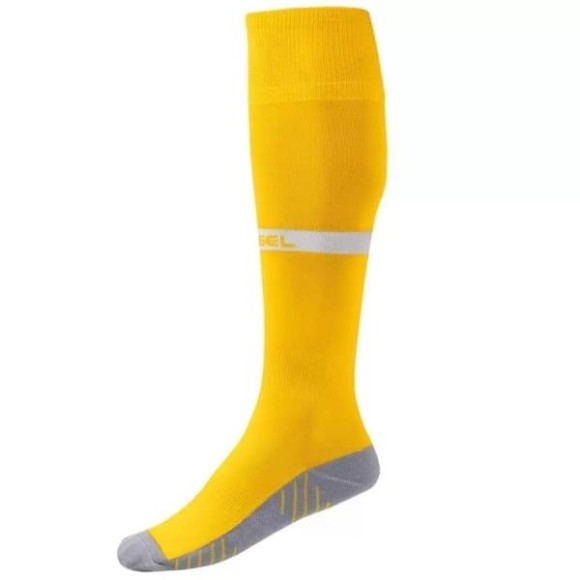 Гетры футбольные Jogel CAMP ADVANCED SOCKS JC1GA0328.61, желтый/белый Гетры футбольные Jogel CAMP ADVANCED SOCKS JC1GA0328.61, желтый/белый
