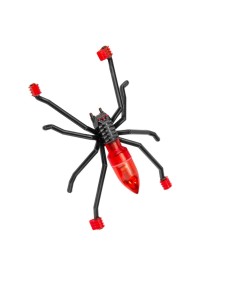 Фонарь декоративный на спицы JY-212/560072. Фонарь JY-212 Паук декоративный на спицы колеса, автоматическое включение при движении велосипеда. Привлекательным дополнением к детскому байку станет интересный велофонарь в виде паука. восторг вашего ребенка о