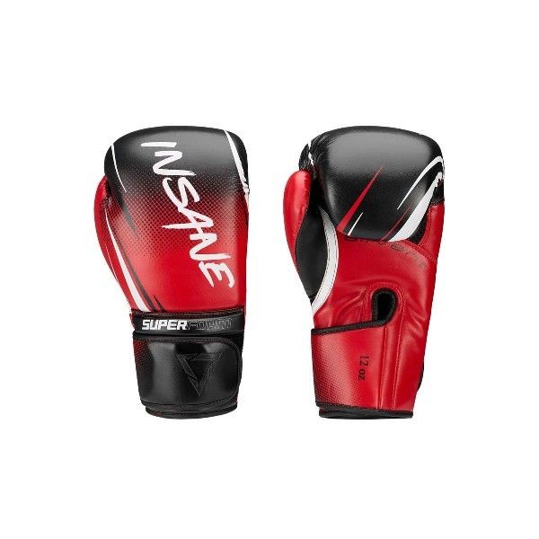 Перчатки боксерские INSANE IMPACT IN24-BG003, красный, 16 OZ