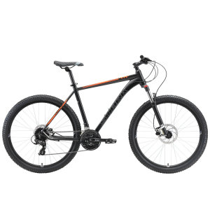 Велосипед Stark'22 Router 27.3 HD чёрный/оранжевый