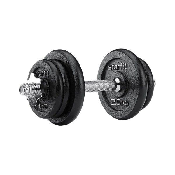Гантель разборная чугунная в коробке STARFIT DB-715 10 кг.