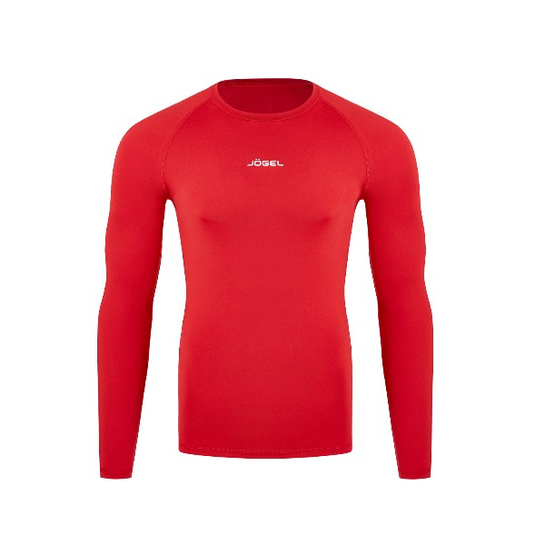 Футболка компрессионная с длинным рукавом Jogel CAMP PerFormDRY Baselayer LS Tee, красный R2