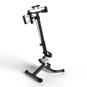 Велотренажер двойной DFC B810W dual bike. Велотренажёр с накладками и ручками белого цвета для домашнего использования. Многофункциональная модель позволяет тренировать как руки, так и ноги одновременно или врозь. Для разнообразия тренировок в комплекте п