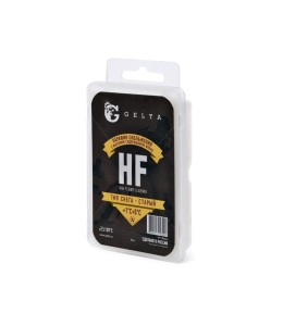 Парафин для лыж и сноубордов Gelta HF +1°С /+5°С.
Парафин предназначен для улучшения скользящих свойств лыж для старого снега при температуре воздуха выше 0°С.
Содержание фторуглерода: HF (Высокое содержание).
Быстро и просто наносится, защищает скользящ