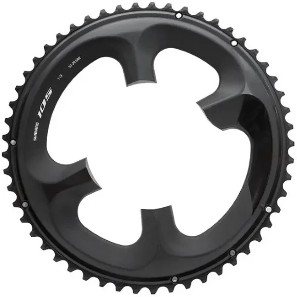 Звезда передняя для велосипеда Shimano 105, для FC-R7000, 53T-MW для 53-39T. Тип передней цепи: Двойной. Звезда 53T-MW (для 53-39T, черная) Совместимая модель FC-R7000 также может использоваться для Ultegra FC-R8000 Совместимая серия SHIMANO 105 R7000 Ser Звезда передняя для велосипеда Shimano 105, для FC-R7000, 53T-MW для 53-39T. Тип передней цепи: Двойной. Звезда 53T-MW (для 53-39T, черная) Совместимая модель FC-R7000 также может использоваться для Ultegra FC-R8000 Совместимая серия SHIMANO 105 R7000 Ser