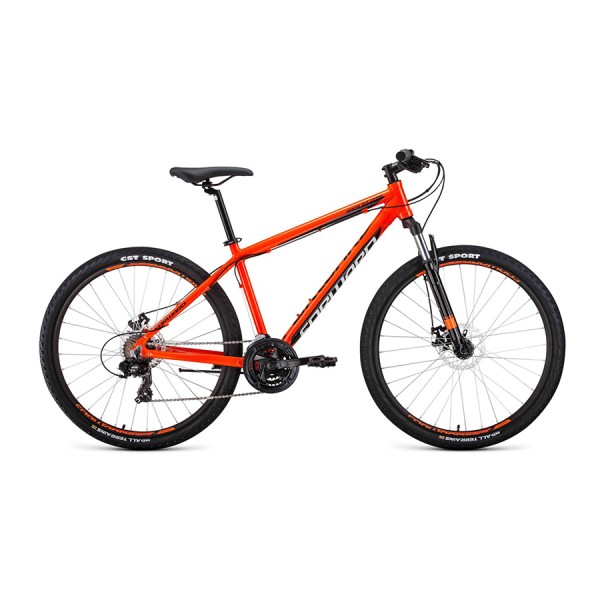 Велосипед 27,5' Forward Apache 27,5 2.0 disc AL Оранжевый/Черный 19-20 г