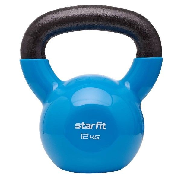 Гиря виниловая STARFIT DB-401, 12 кг, синий