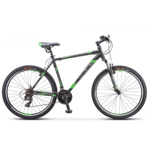 Велосипед Stels Navigator 700 V F010 Черный/зеленый 27.5 (LU092627)