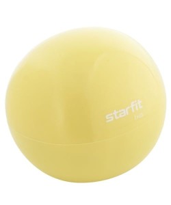 Медбол STARFIT GB-703 1 кг, желтый пастель