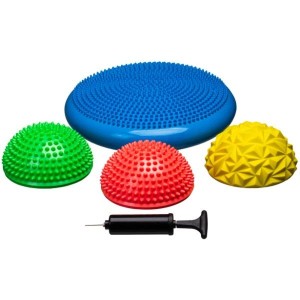 БЕЗ УПАКОВКИ Диски балансировочные STARFIT BP-106 с насосом, комплект