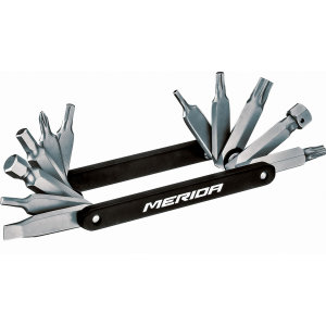 Набор инструментов 'ножик' Merida 12in1 High-end Mini Tool for tool Box 80гр.Black/Grey(2137005198)