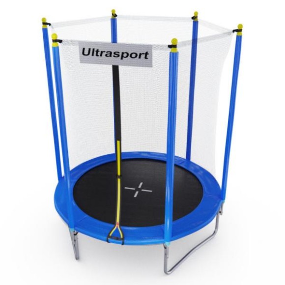 Батут Trampoline 6 ft ULTRASPORT - это идеальный выбор для любителей активного отдыха и фитнеса на свежем воздухе. С внешним защитным ограждением, этот батут обеспечивает безопасное и веселое времяпрепровождение для детей и взрослых. Диаметр батута состав Батут Trampoline 6 ft ULTRASPORT - это идеальный выбор для любителей активного отдыха и фитнеса на свежем воздухе. С внешним защитным ограждением, этот батут обеспечивает безопасное и веселое времяпрепровождение для детей и взрослых. Диаметр батута состав