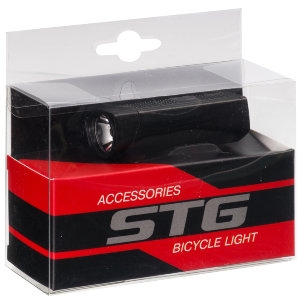 STG BC-FL1616 - это простой передний фонарик, который поможет вам спокойно кататься по неосвещённым дорогам в тёмное время суток.
Устройство имеет яркий светодиод, обеспечивающий светопоток 46 люмен.
Корпус выполнен из пластика чёрного цвета и хорошо з