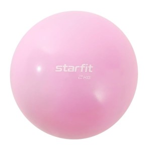 Медбол STARFIT GB-703 2 кг, розовый пастель