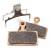 Тормозные колодки CLARKS VRX852C для SHIMANO XTR,XT,SLX,M985,785,666,S700 ALFINE (3-340)