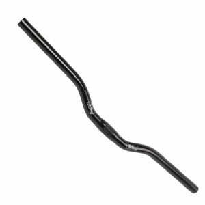 Руль M-WAVE 600х22,2/25,4 мм алюм., чёрный (5-401206)