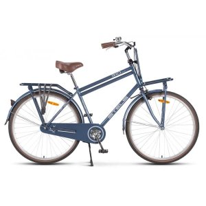 Велосипед Stels Navigator 28" 310 Gent V020 Темно-синий (с корзиной)