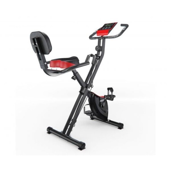 Велотренажер X-Bike MBB LS-623-X. Велотренажёр DFC X-Bike MBB LS623X со спинкой подходит для пользователей весом до 120 килограмм. Он имеет складную конструкцию, что облегчает хранение и транспортировку. С магнитной системой нагрузки и 8 уровнями механиче Велотренажер X-Bike MBB LS-623-X. Велотренажёр DFC X-Bike MBB LS623X со спинкой подходит для пользователей весом до 120 килограмм. Он имеет складную конструкцию, что облегчает хранение и транспортировку. С магнитной системой нагрузки и 8 уровнями механиче