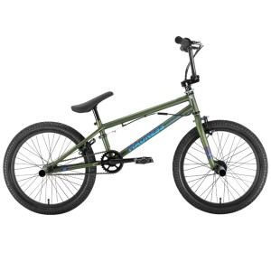 Велосипед Stark'22 Madness BMX 2 зеленый/голубой HQ-0005133