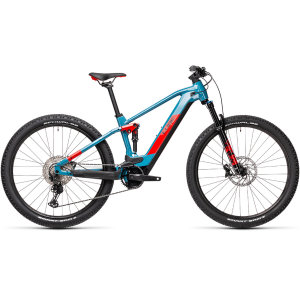 Велосипед CUBE STEREO HYBRID 120 RACE 625 29 (blue'n'red) 2021