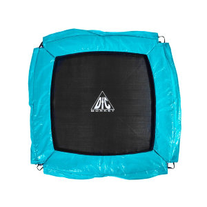 Детский батут DFC MONKEY сине-зелёного цвета предназначен для домашнего использования. Имеет компактные размеры и оснащён защитной сеткой.