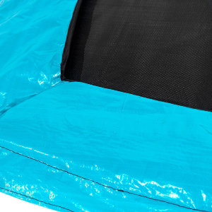 Детский батут DFC MONKEY сине-зелёного цвета предназначен для домашнего использования. Имеет компактные размеры и оснащён защитной сеткой.