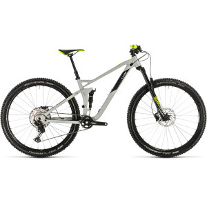 Велосипед CUBE STEREO 120 RACE 29 (lightgrey'n'flashyellow) 2020