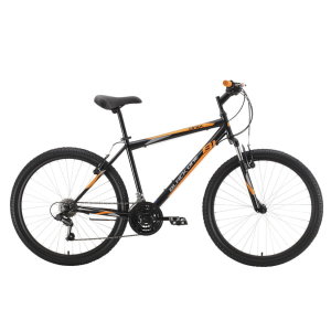 Велосипед Black One Onix 26 черный/серый/оранжевый 2021-2022