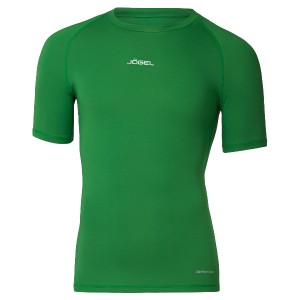 Футболка компрессионная с коротким рукавом Jogel CAMP PerFormDRY Baselayer SS Tee, зеленый