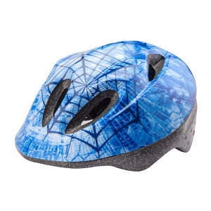 Шлем защитный MV-5 (out-mold) бело-голубой 'паутинка' M/600211