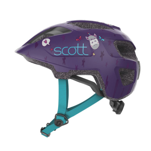 Шлем SCOTT Spunto Kid  (CE) deep purple/blue