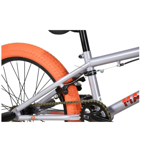 Велосипед Stark'22 Madness BMX 2 серый/красный/мандариновый HQ-0014409