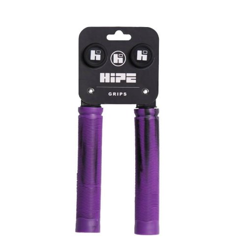 Грипсы HIPE H4 Duo, 155 мм black/violet