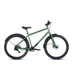 Велосипед 27,5' Forward SPIKE D AL Зеленый/Черный 2023г