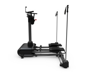 Горнолыжный тренажер SkiPro Black.
SkiPro Black - это удобный горнолыжный тренажёр DFC серии Skier для занятий лыжным спортом в домашних условиях.
Если вы хотите улучшить свои навыки лыжника, увеличить силу и выносливость, то этот тренажёр идеально подо