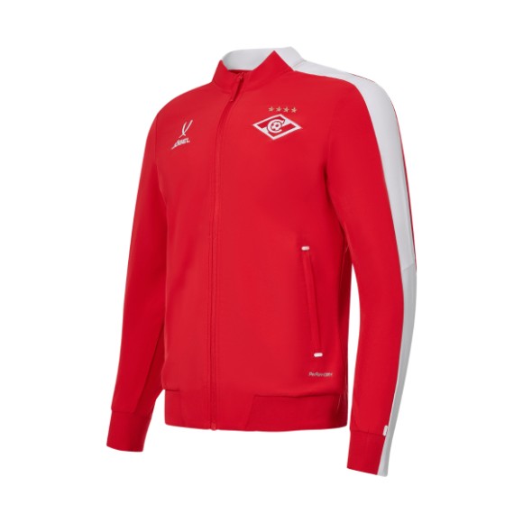 Куртка парадная Jogel PREMIER PerFormDRY Spartak Woven Jacket, красный Куртка парадная Jogel PREMIER PerFormDRY Spartak Woven Jacket, красный