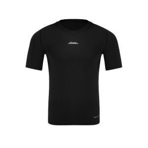 Футболка компрессионная судейская Jogel PerFormDRY Referee Baselayer Tee SS, черный