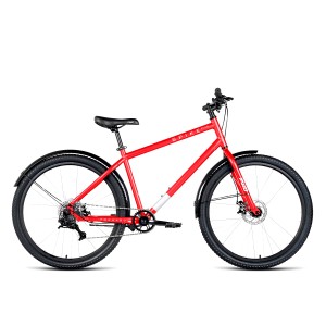 Велосипед 27,5' Forward SPIKE D AL Красный/Белый 2023г