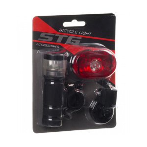 Комплект фонарей STG BC-ST9041W передний, задний Х98588