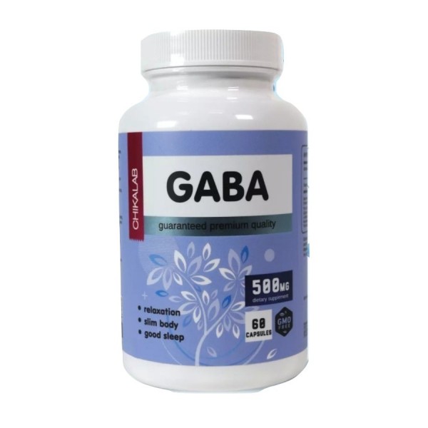 Комплексная пищевая добавка 'Габа' 60 капсул CHIKALAB