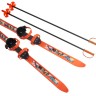 Лыжный комплект детский NovaSport Team с палками в сетке (100/100) (12)