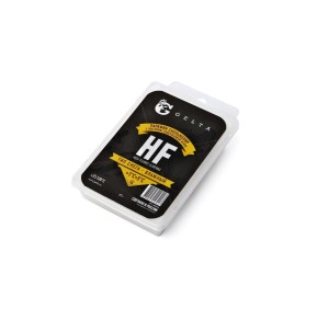 Парафин для лыж и сноубордов Gelta HF +1°С /+5°С.
Парафин предназначен для улучшения скользящих свойств лыж для влажного снега при температуре воздуха выше 0°С.
Содержание фторуглерода: HF (Высокое содержание).
Быстро и просто наносится, защищает скользя