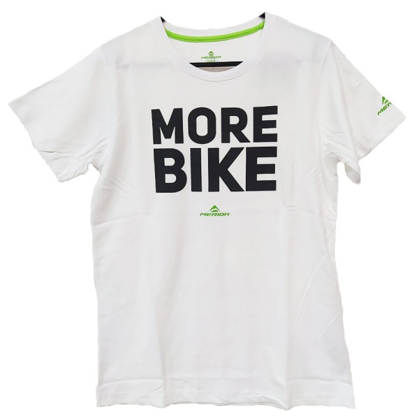 Футболка Merida T-Shirt More Bike (Lady) White кор.рукав