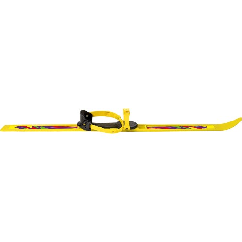 Лыжи детские Вираж-спорт желтые с палками 100/100 (12)