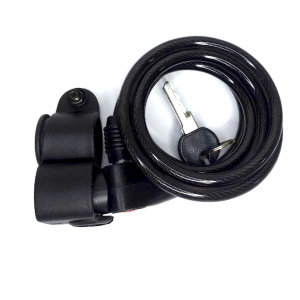 Трос-замок 87109 (1500мм) d 8mm
Велосипедный стальной спиральный трос-замок
Диаметр сечения 8 мм
Длина 1,5 метра
В комплекте два ключа и крепление на велосипед