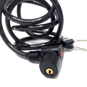 Трос-замок 87109 (1500мм) d 8mm
Велосипедный стальной спиральный трос-замок
Диаметр сечения 8 мм
Длина 1,5 метра
В комплекте два ключа и крепление на велосипед