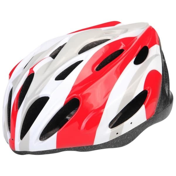 Шлем д/велосипедистов MV-20 бело-красный/600014