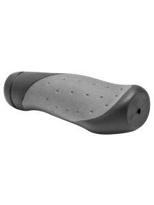 Грипсы XH-G36B 125 мм чёрно-серые/150144. Грипсы XH-G36B, анатомический дизайн, изготовлены из термопластичной резины, отличающейся повышенной износостойкостью и противоскользящими свойствами. Длина 125 мм. Велоручки или грипсы для велосипеда служат для в